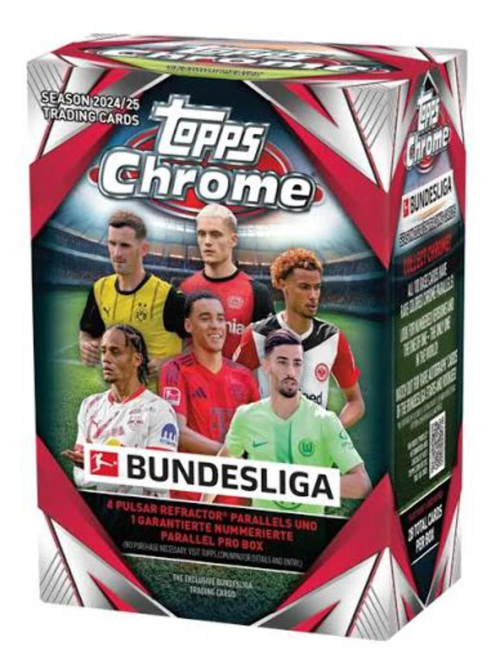 【新品未開封】Topps Chrome Soccer bundesliga Topps Chrome Bundesliga 2024/25 Soccer Blaster Box – Mania Cards