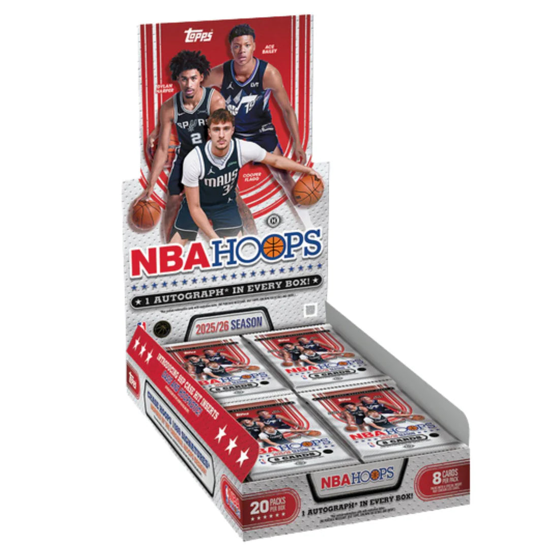 Topps NBA Hoops 2025/26 Hobby Box - Pre-Order | Mania Cards