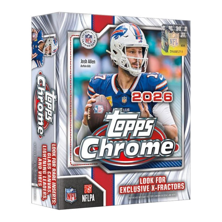 Topps Chrome NFL Football 2026 - Mega Box Pre-Order