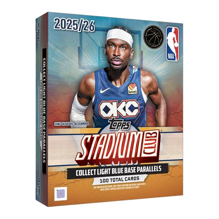 Topps Stadium Club NBA Basketball 2025-26 - Mega Box Pre-Order