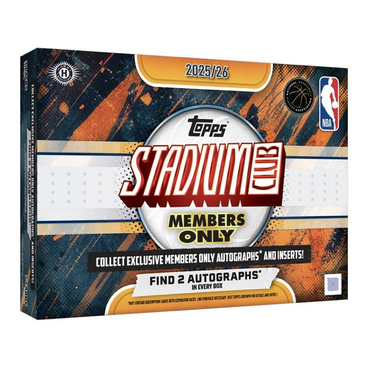 Topps Stadium Club NBA Basketball 2025-26 - Members Only Box Pre-Order