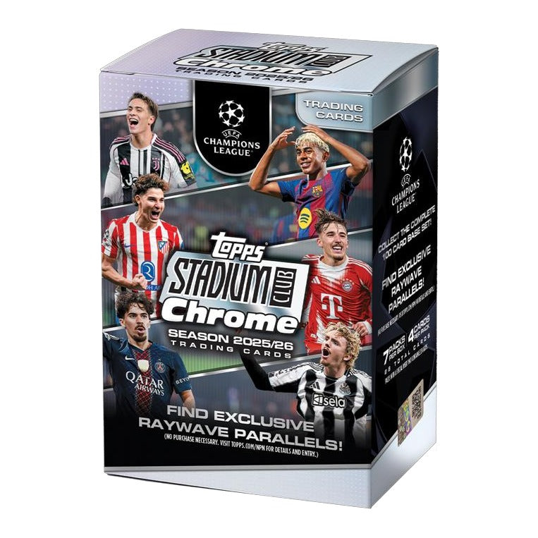Topps Stadium Club Chrome UEFA Champions League 2025-26 - Value Box Pre-Order