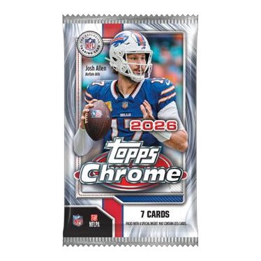Topps Chrome NFL Football 2026 - Mega Box Pre-Order