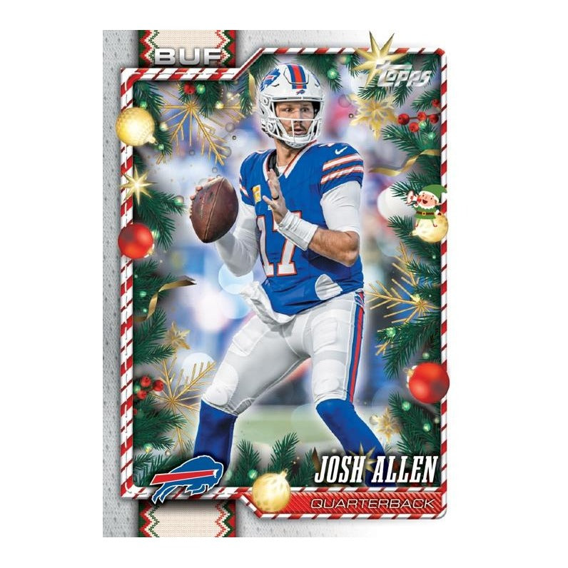 Topps Holiday NFL Football 2026 - Mega Box