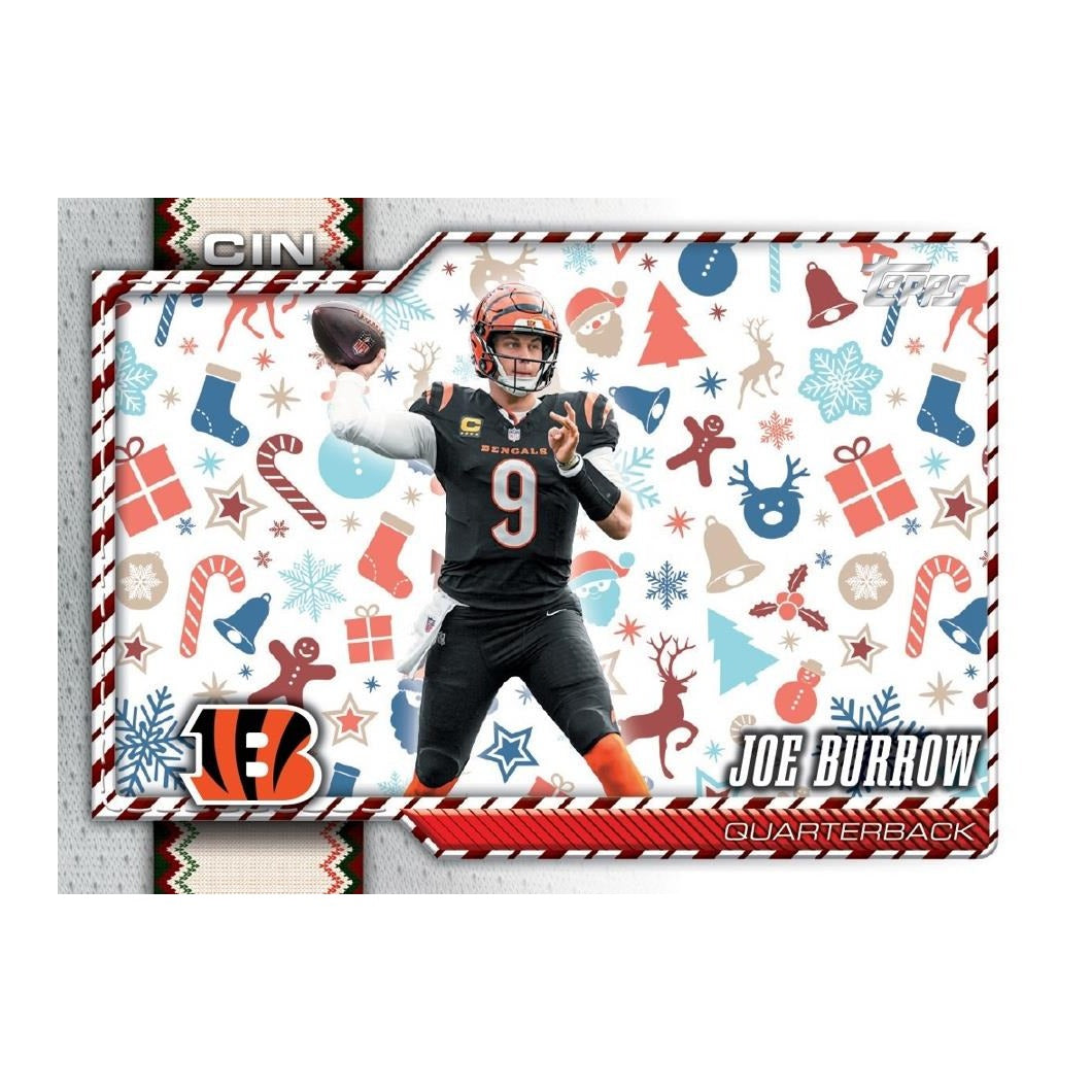 Topps Holiday NFL Football 2026 - Mega Box
