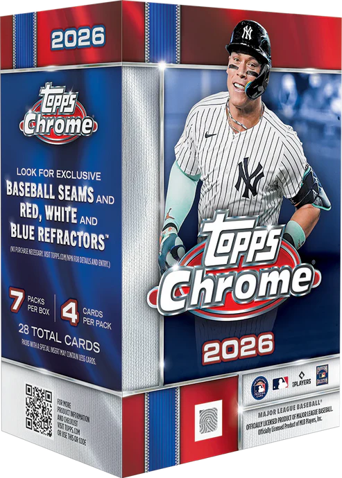 Topps Chrome Baseball 2026 - Value Box