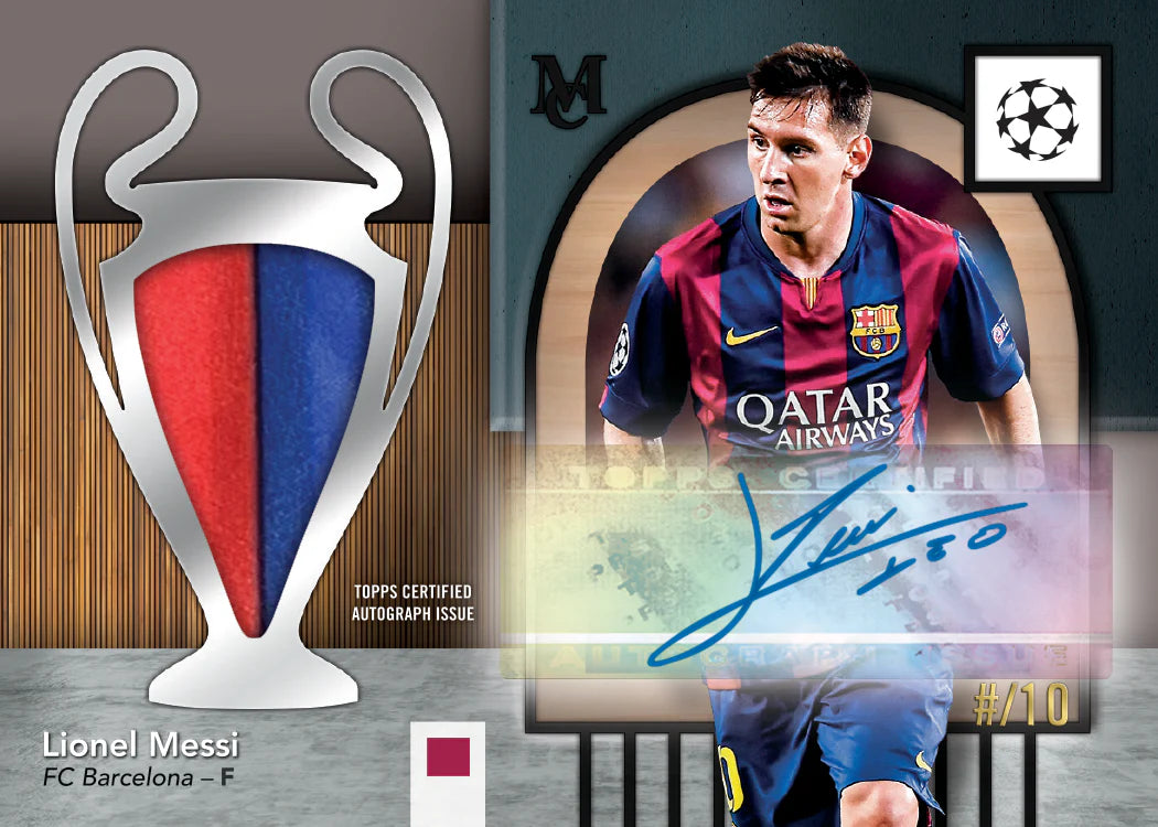 Topps Museum Collection UCC 2024-25 Hobby Box - UEFA Club Competitions Trading Cards
