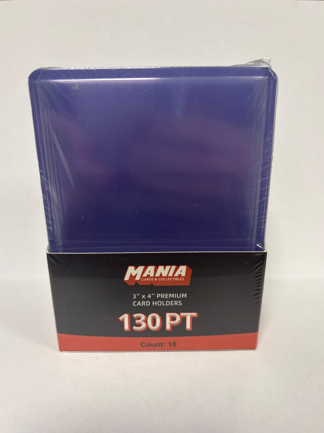 Mania Premium 130pt Toploaders (10 pack)