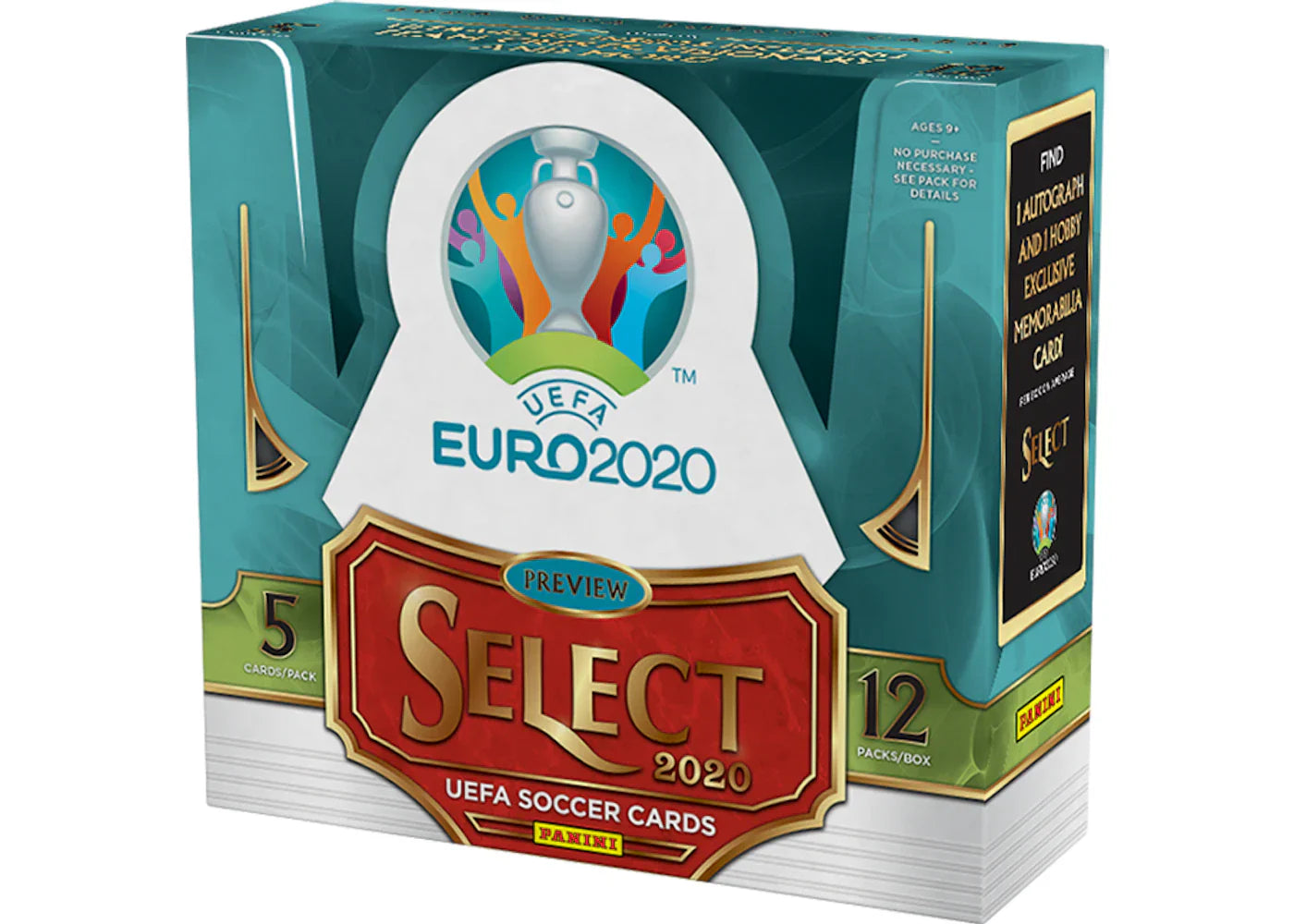 Panini EURO 2020 Select Hobby Box Soccer