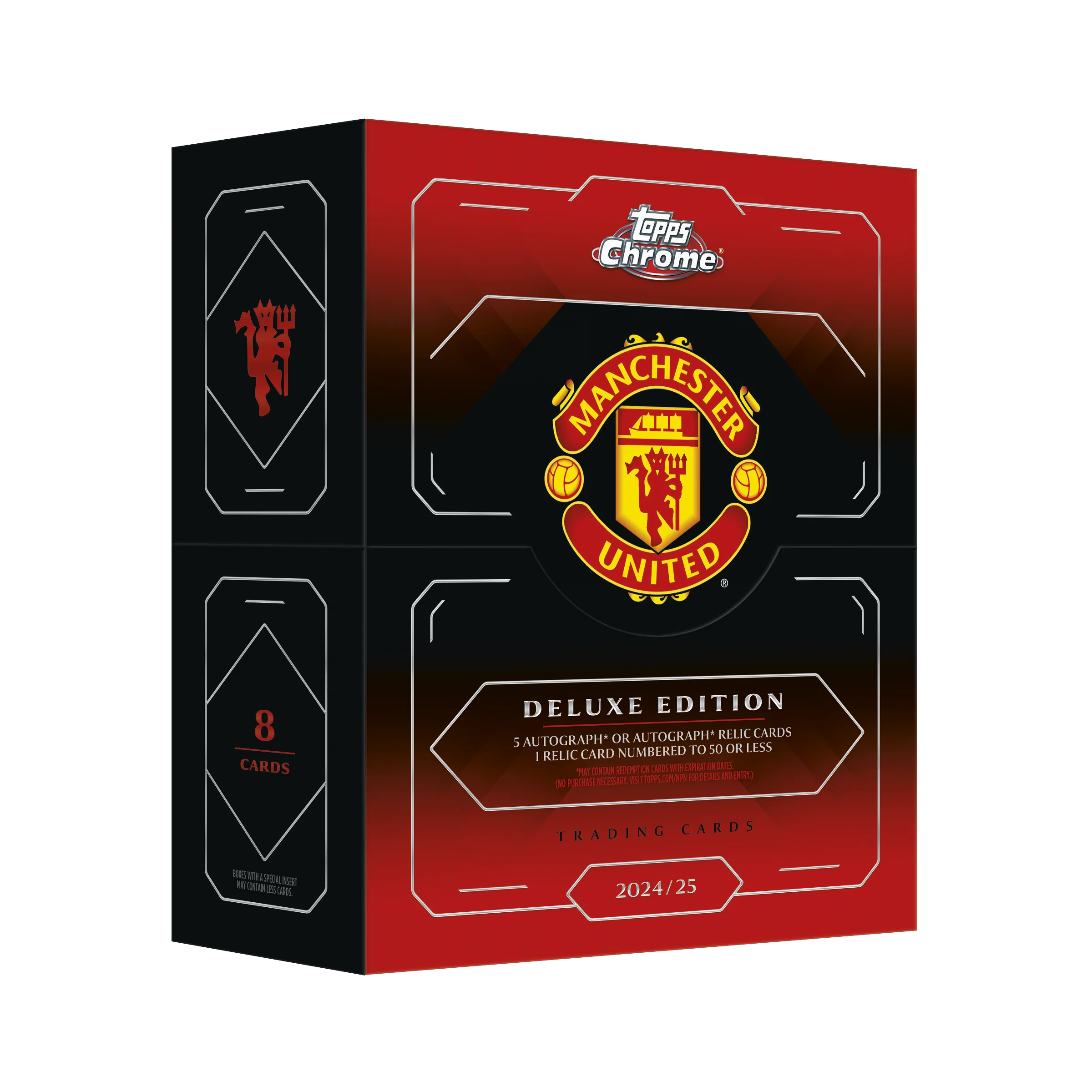 Topps Chrome Deluxe Edition Manchester United 2024/25