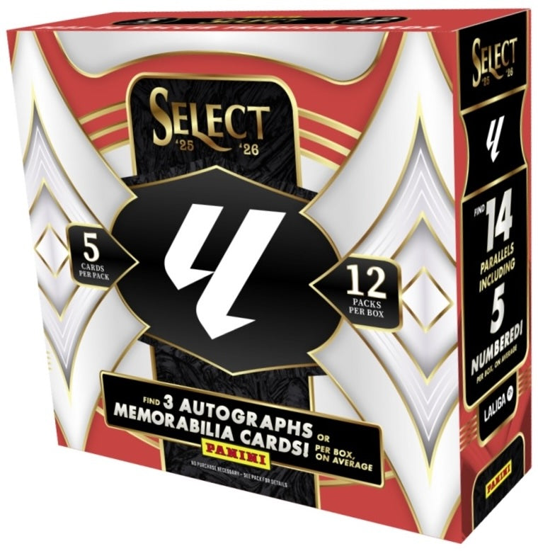 Panini Select La Liga 2025-26 Soccer Hobby Box