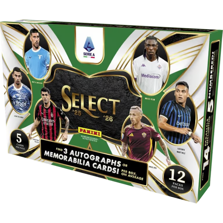 Panini Select Serie A Soccer 2025/26 Hobby Box