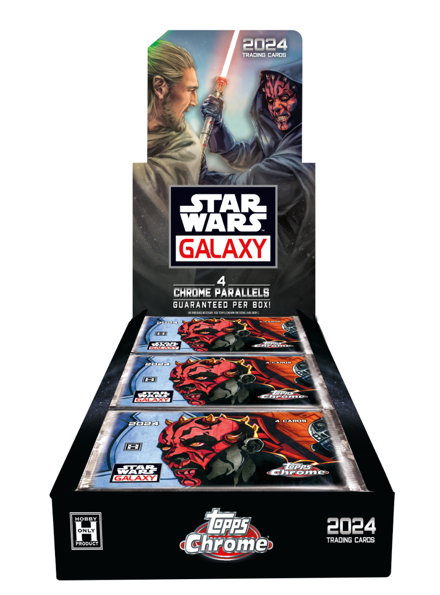 Topps Star Wars Chrome Galaxy 2024 Hobby Box