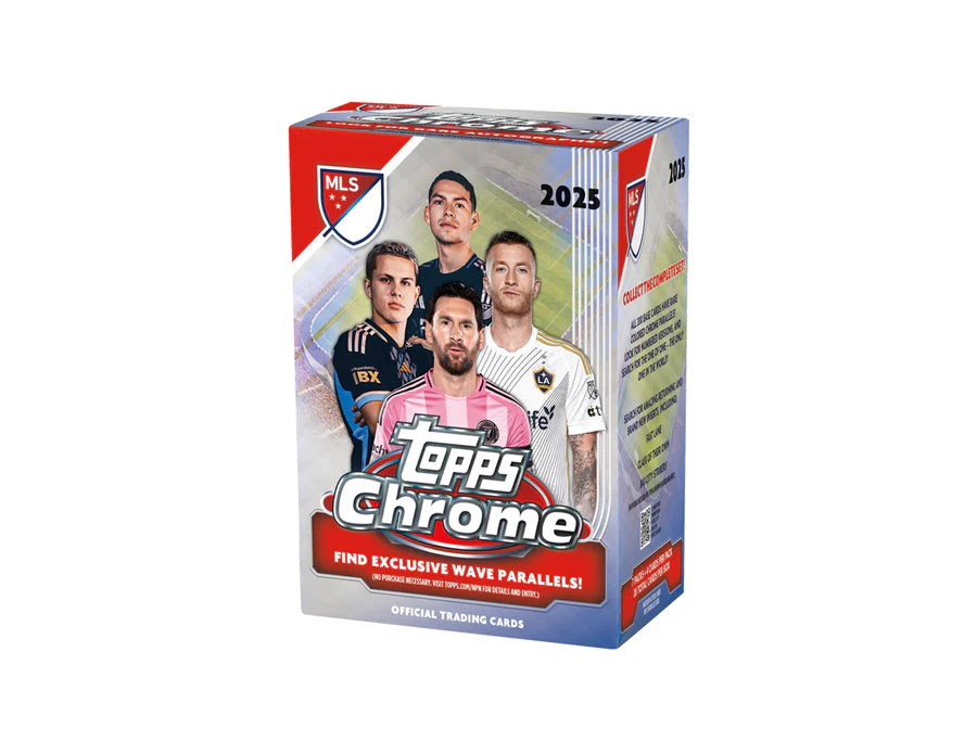 Topps Chrome MLS Soccer 2025 Value Box