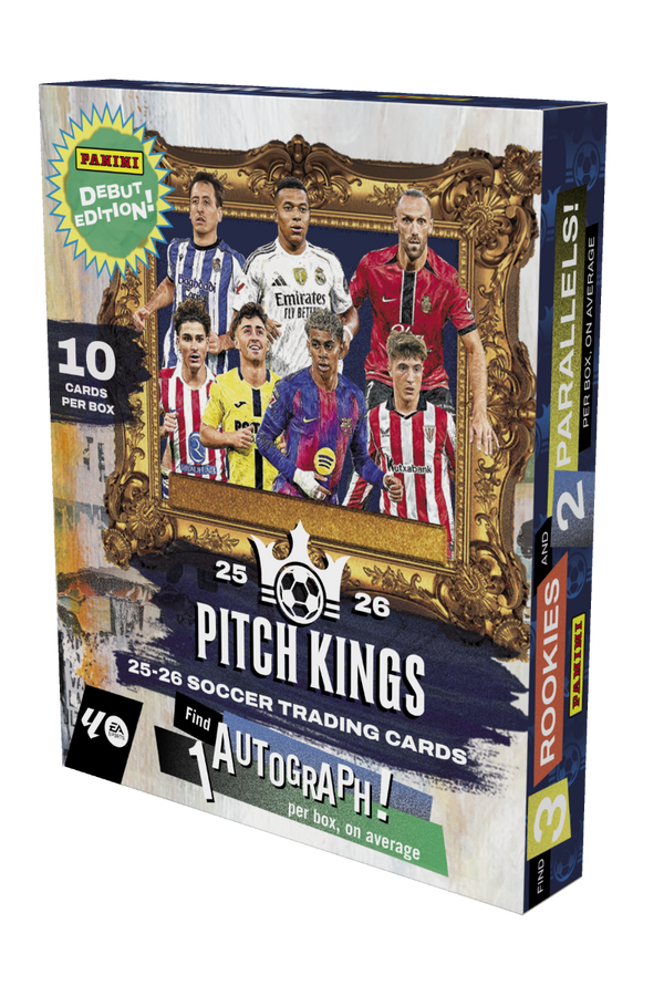 Panini Pitch Kings Soccer 2025-26 Hobby International Box