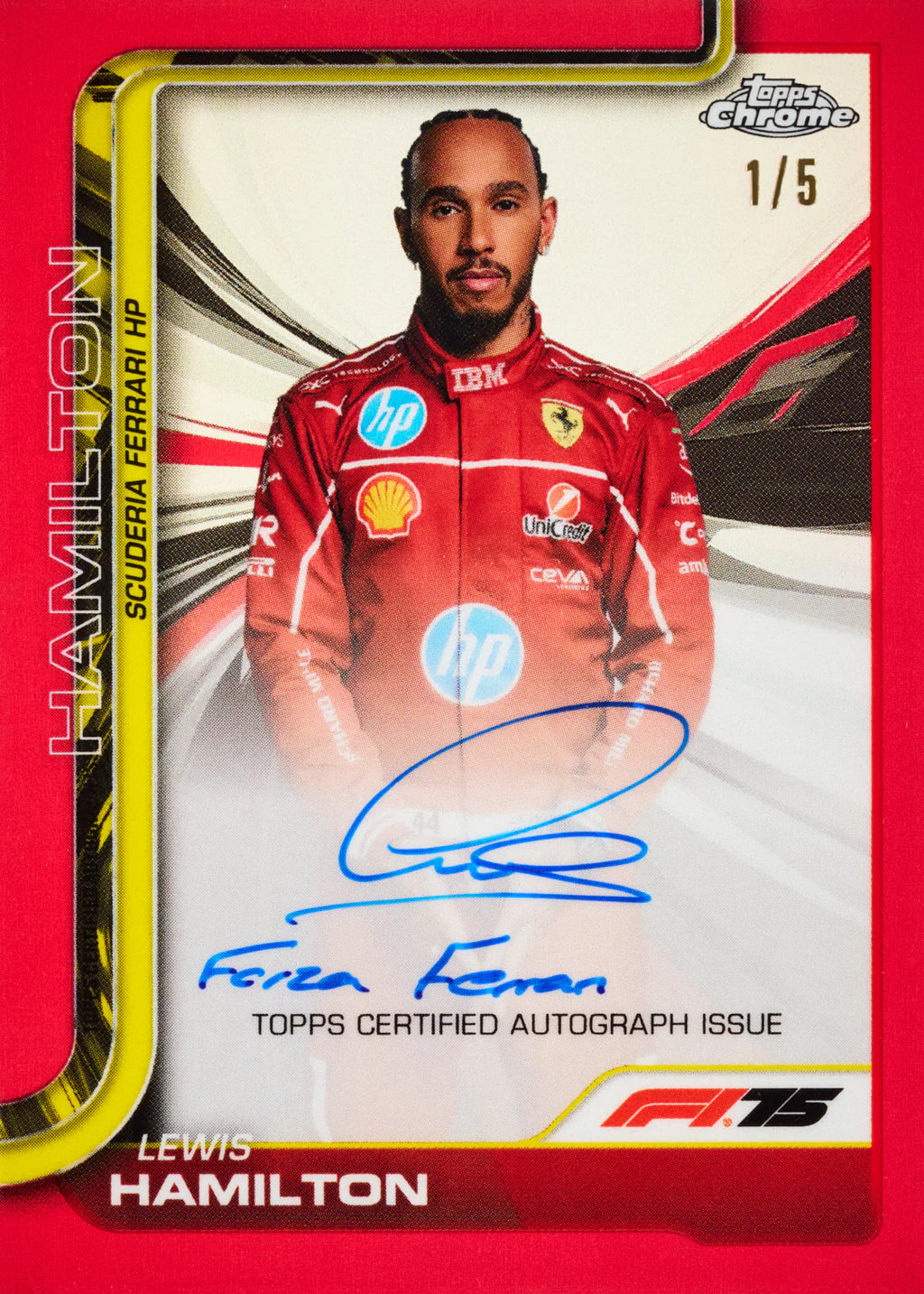 Topps Chrome Formula 1 2025 Hobby Box PRE-SALE