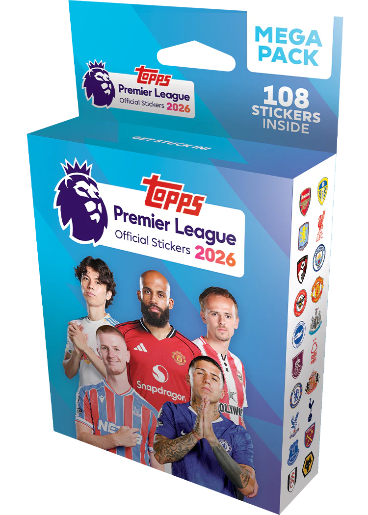 Topps Premier League Stickers 2026 - Mega Pack