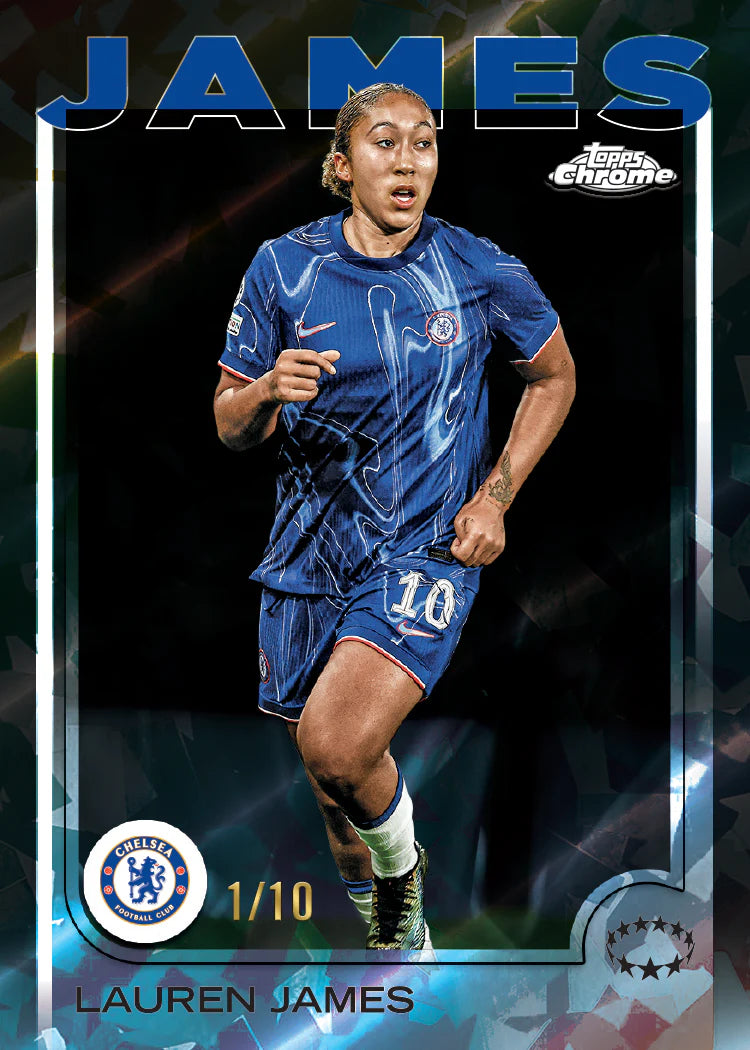 Topps Chrome Sapphire UEFA Women's Champions League 2024-25 Hobby Box PRE-SALE