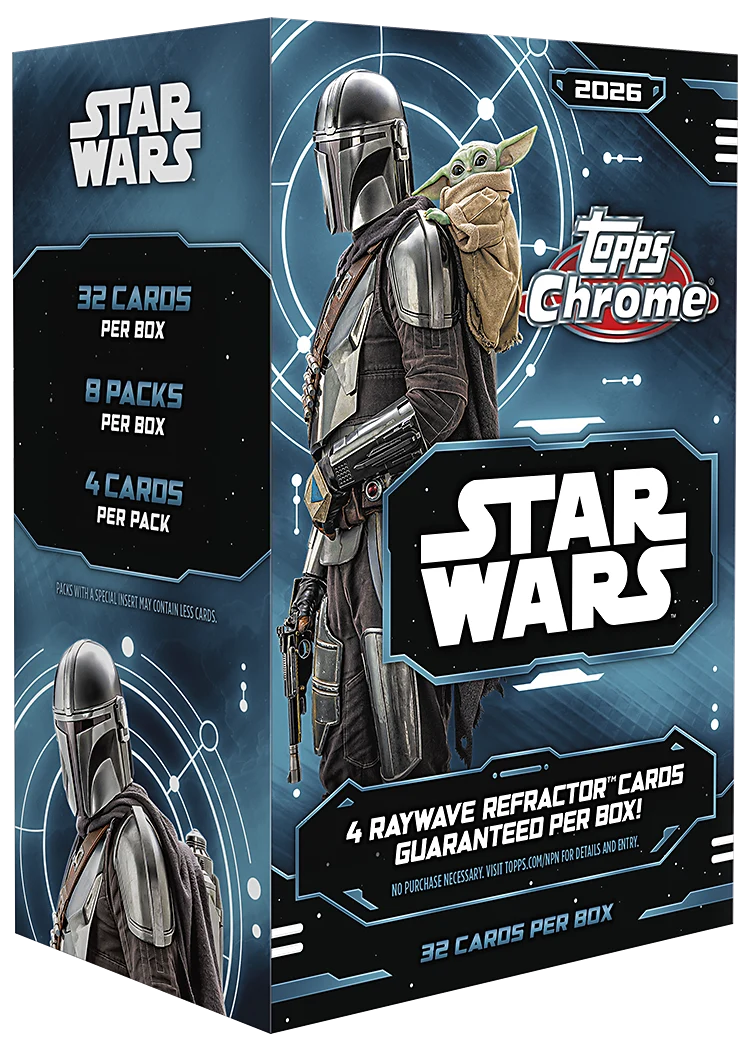 Topps Chrome Star Wars 2026 Value Box - Pre-Order