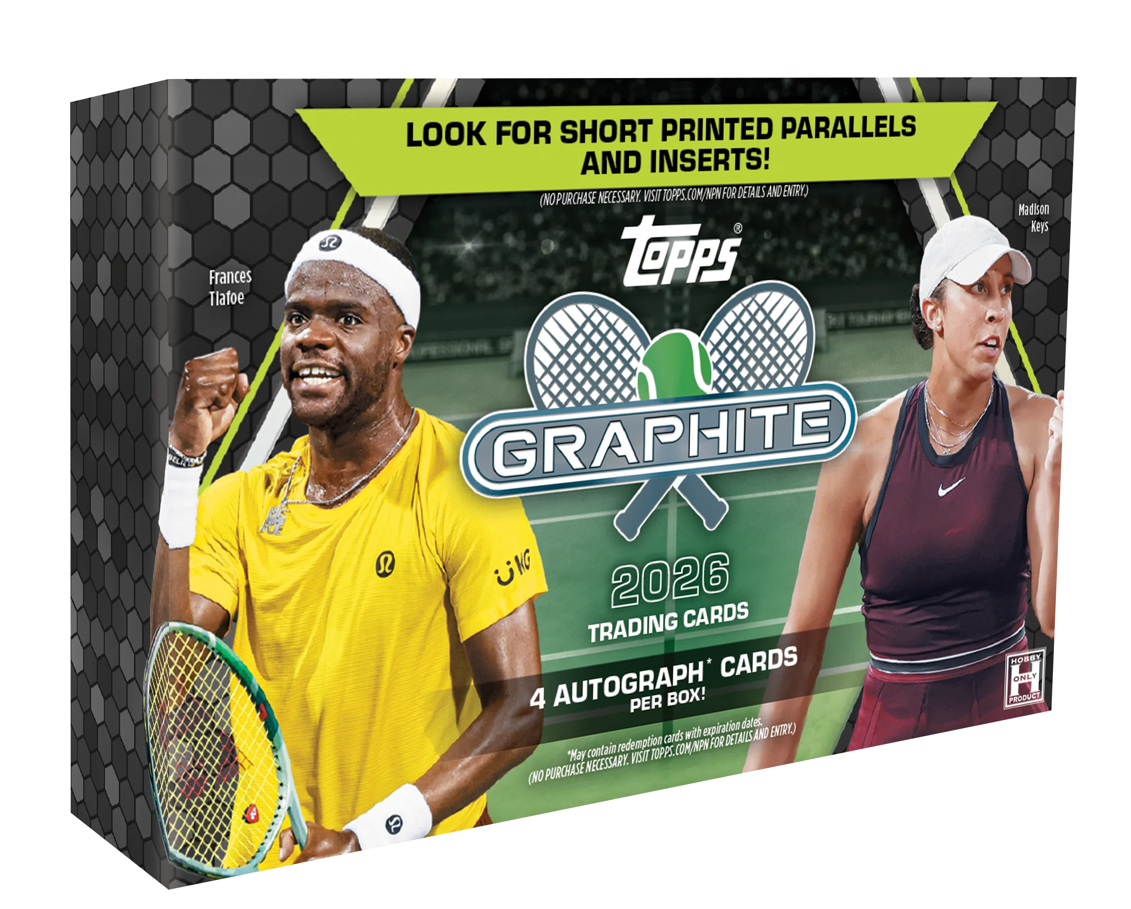 2026 Topps Graphite Tennis Hobby Box PRE-SALE