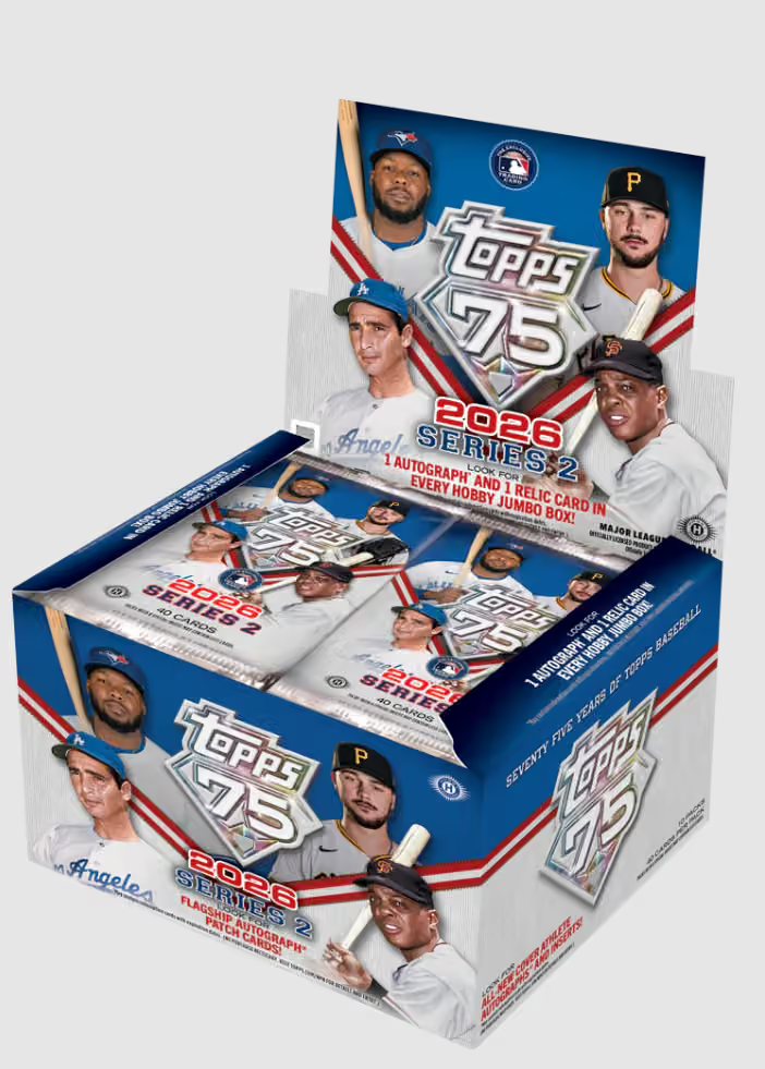 2026 Topps Series 2 Baseball Hobby Jumbo Box