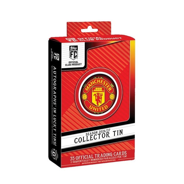 Topps Manchester United 2026/27 Collector Tin - Pre-Order