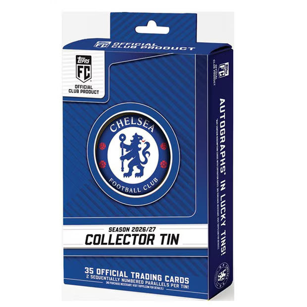 Topps Chelsea 2026/27 Collector Tin - Pre-Order
