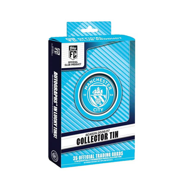 Topps Manchester City 2026/27 Collector Tin - Pre-Order