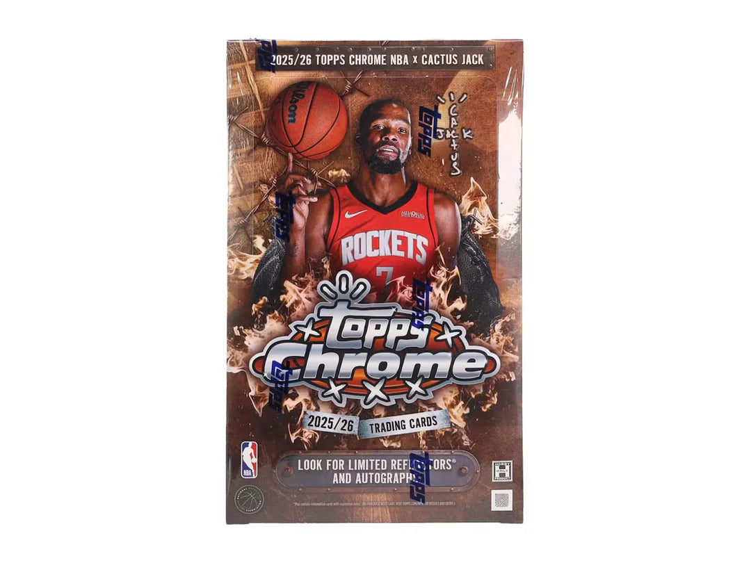 2025-26 Topps Chrome Cactus Jack Basketball Hobby Box