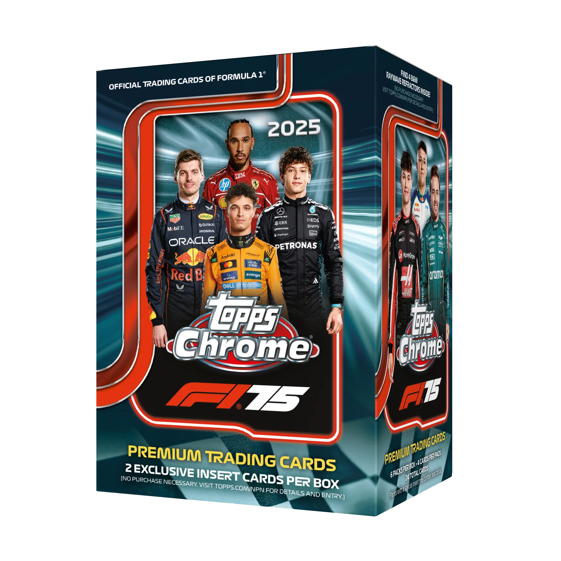Topps Chrome Formula 1 2025 Value Box PRE-SALE