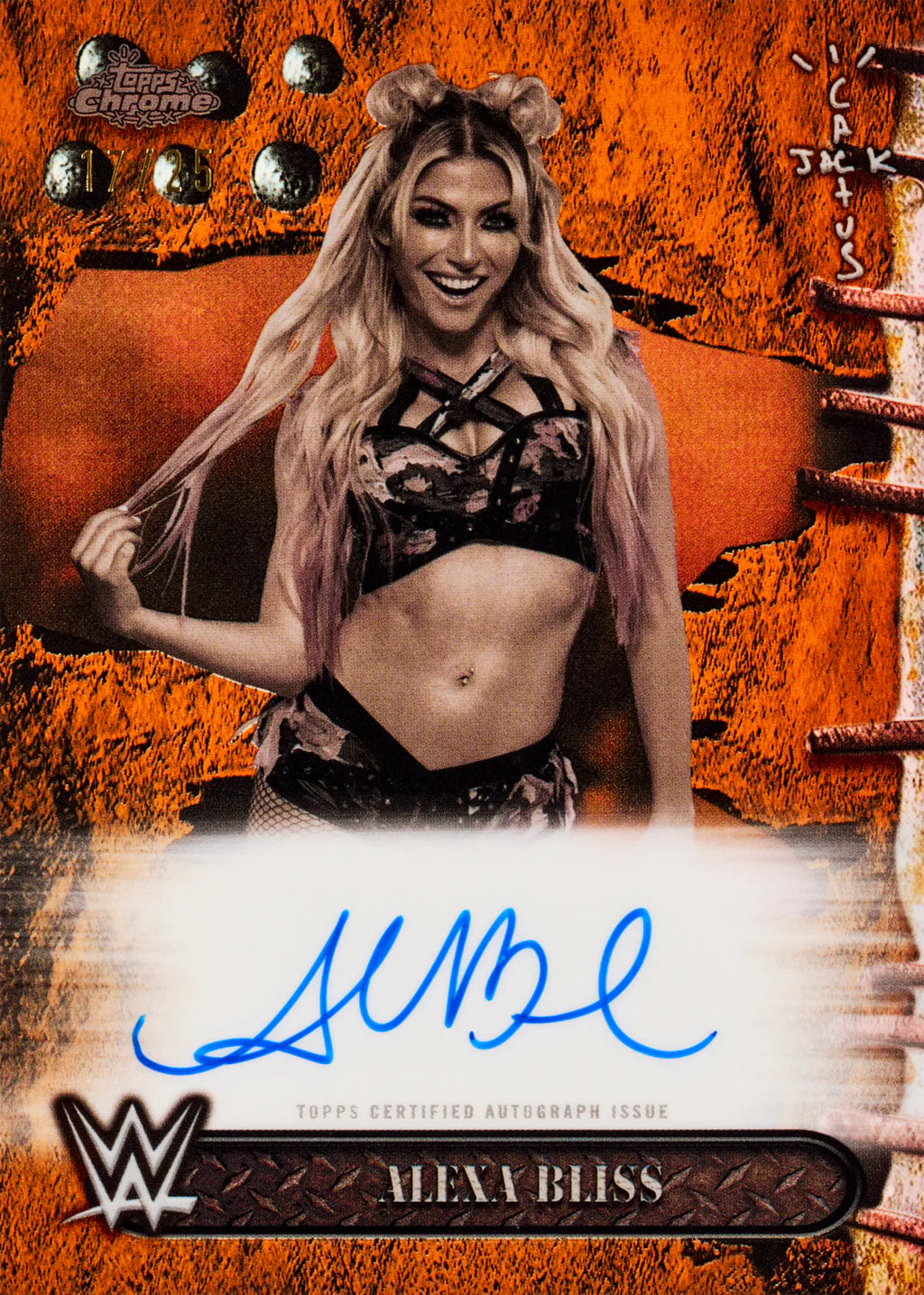 Topps Chrome WWE x Cactus Jack 2025 Hobby Box