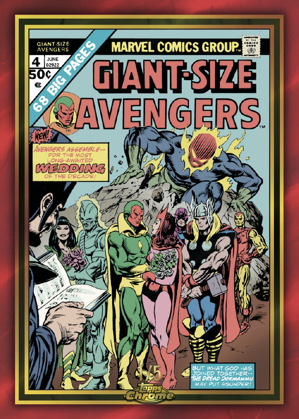 Marvel Topps Chrome Hobby Box 2024