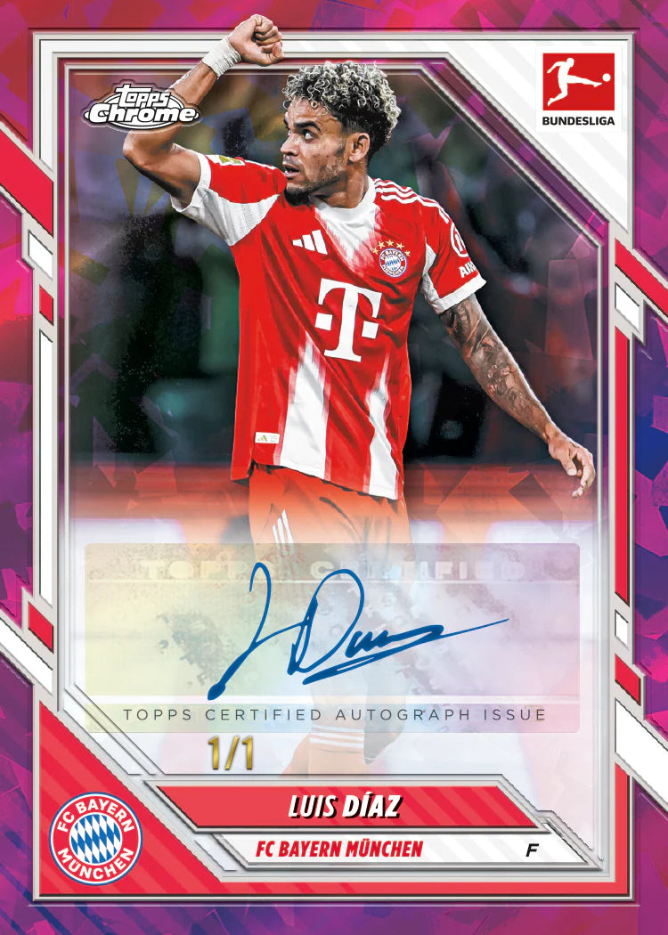 Topps Chrome Bundesliga 2025/26 Sapphire Edition - Hobby Box (Pre-Sale)