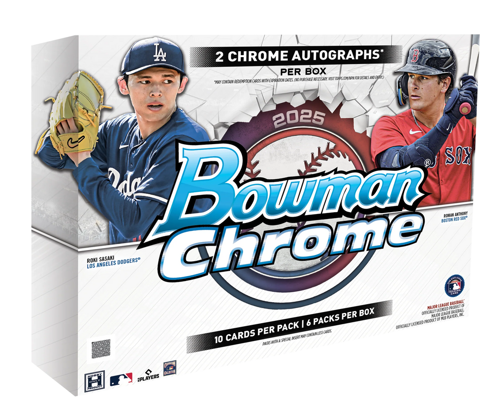 Bowman Chrome Baseball Hobby Box 2025