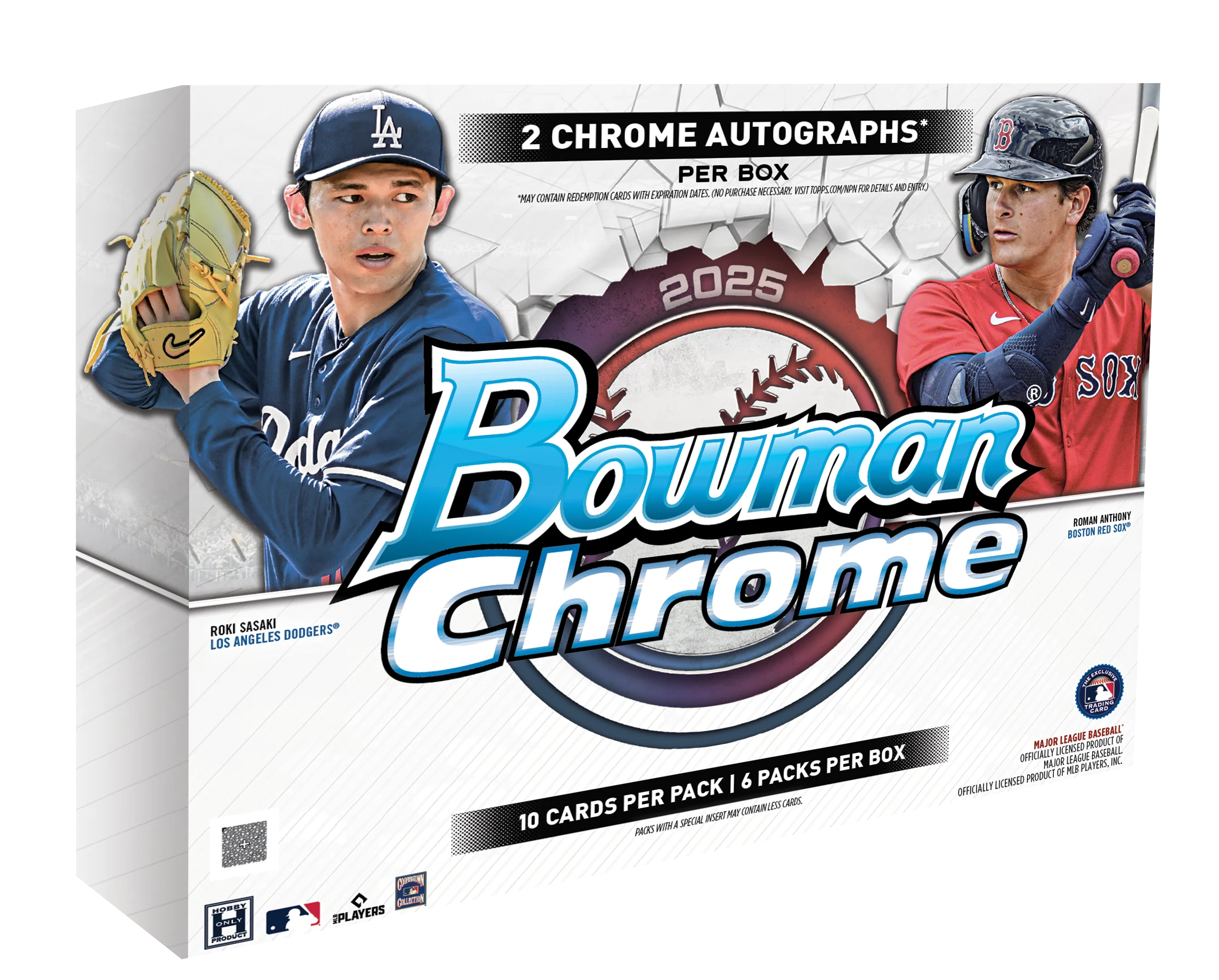 Bowman Chrome Baseball Hobby Box 2025