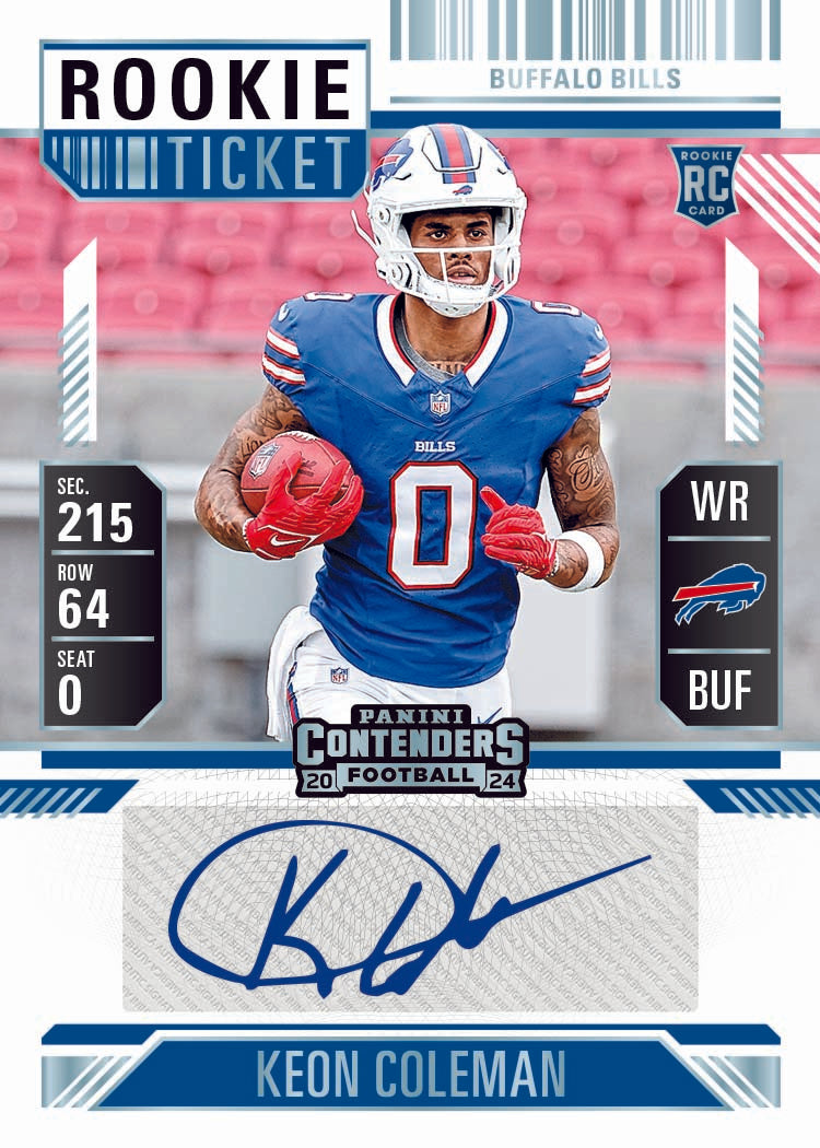 Panini Contenders NFL Football Blaster Box 2024–25