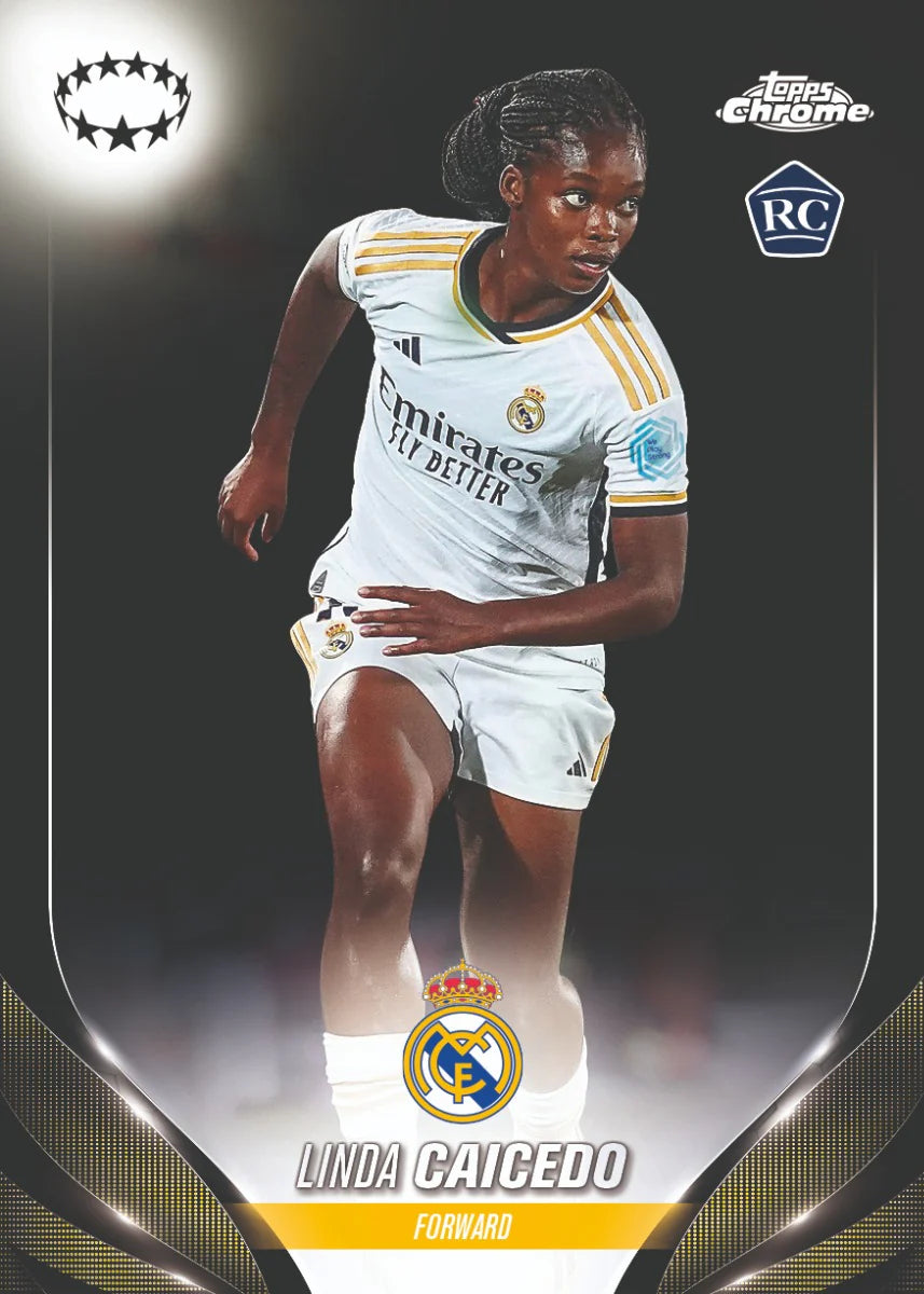Topps Chrome UEFA Women's Champions League Hobby Box 2023-24