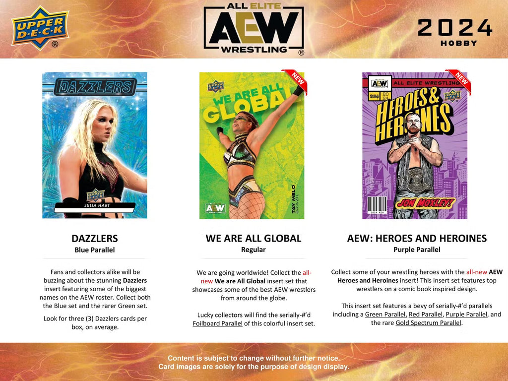 Upper Deck AEW Wrestling Hobby Box 2024