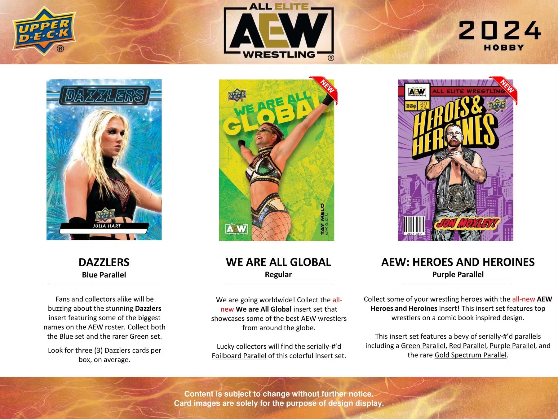 Upper Deck AEW Wrestling Hobby Box 2024
