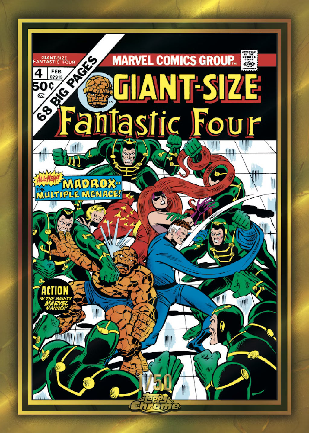 Marvel Topps Chrome Hobby Box 2024