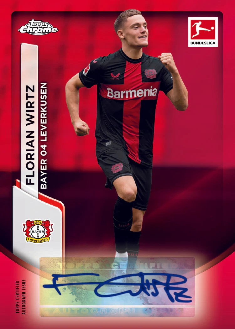 Topps Chrome Bundesliga Hobby Box 2023-24