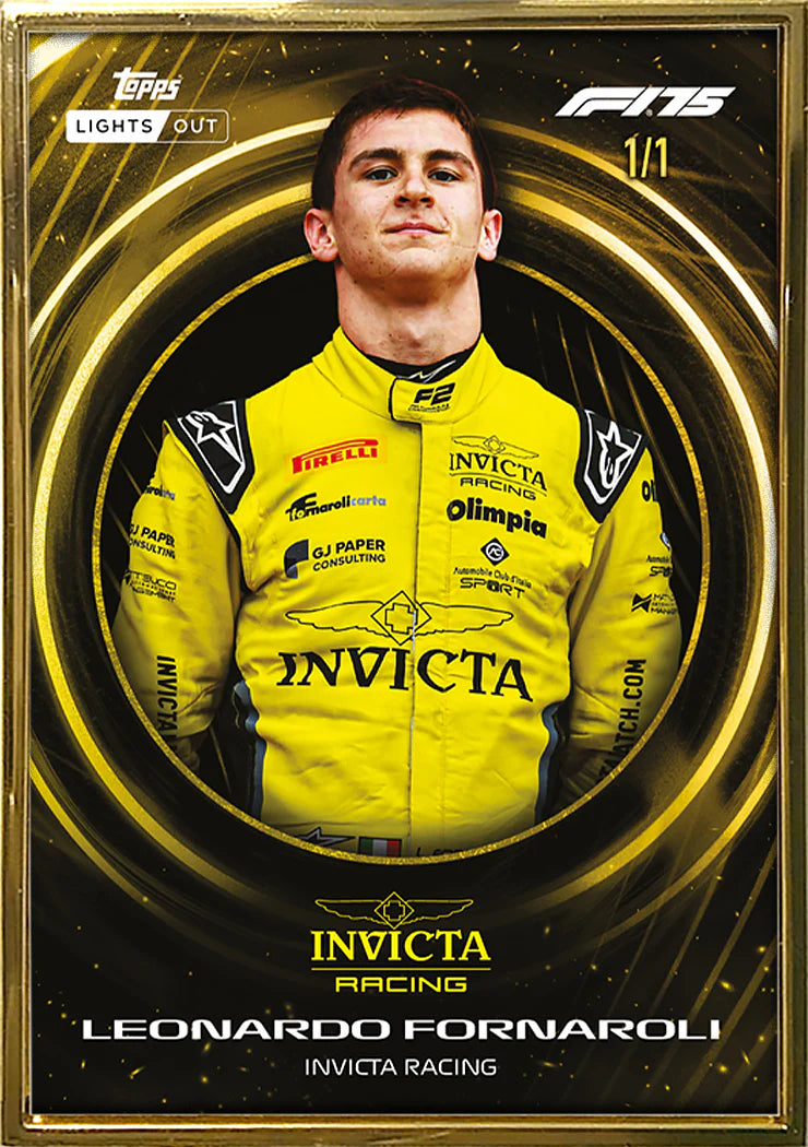 Topps Formula 1 Lights Out 2025 75th Anniversary Edition