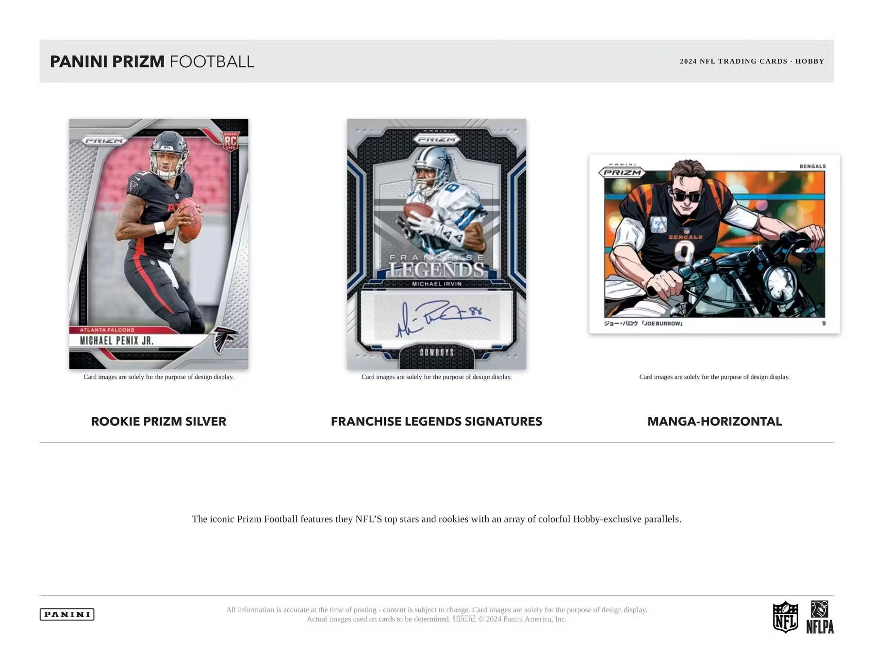 Panini Prizm Football Hobby Box 2024