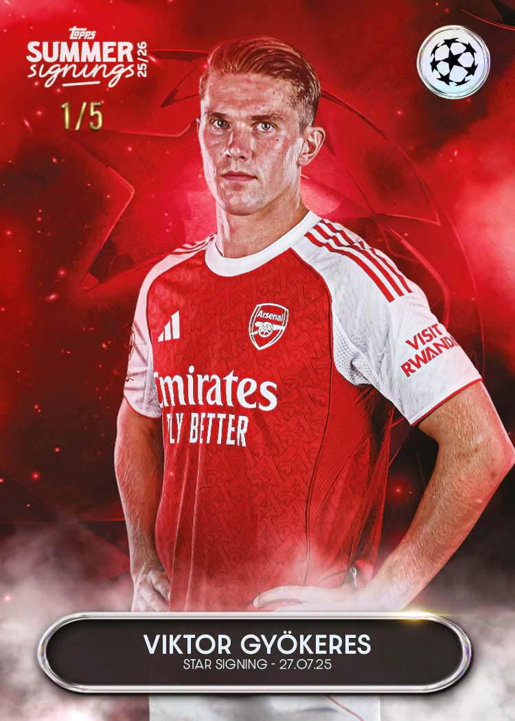 Topps UCC Summer Signings 2025/26