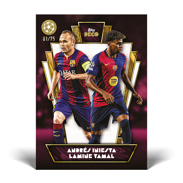 Topps UEFA Club Competitions Deco Set 2024/25