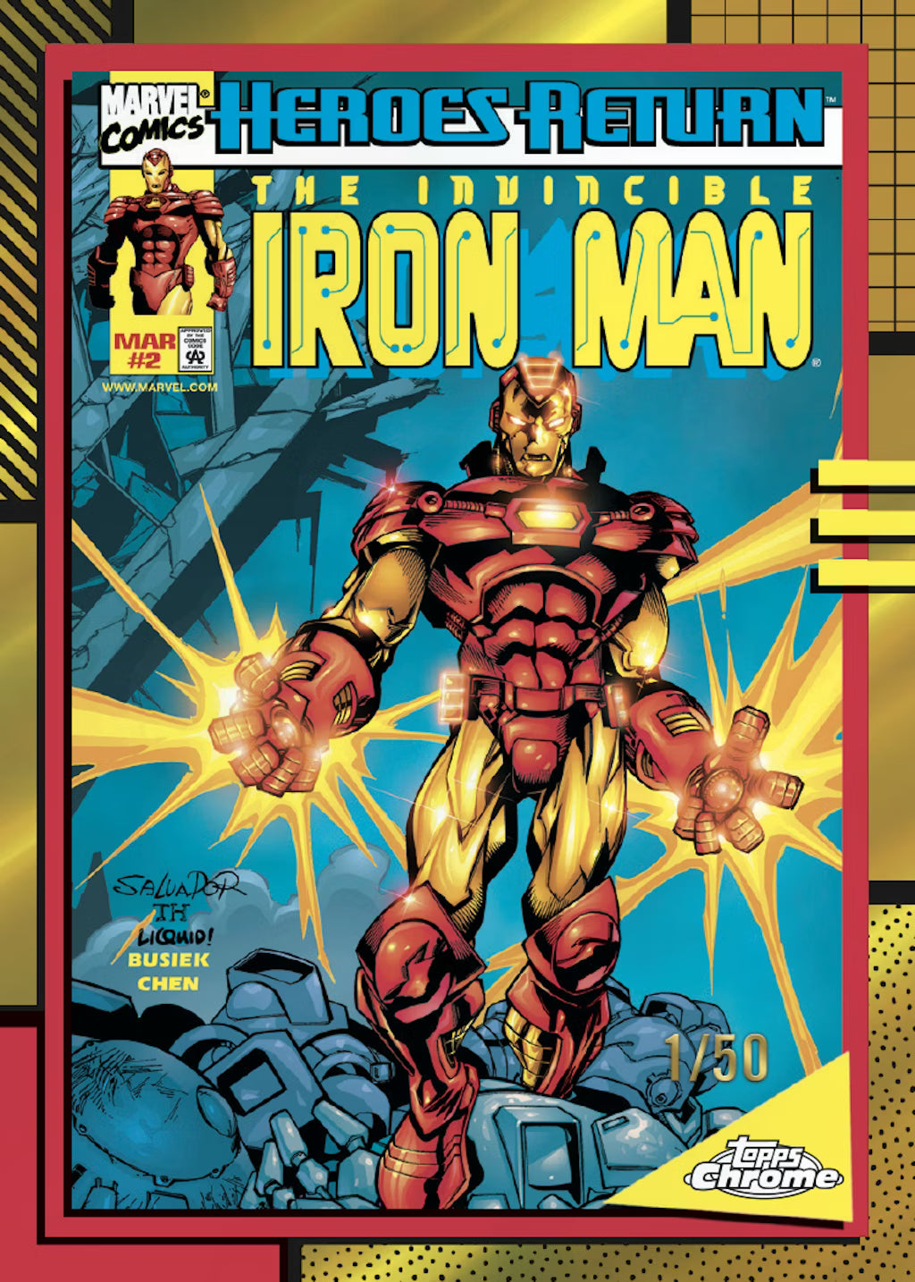 Marvel Topps Chrome Hobby Box 2024