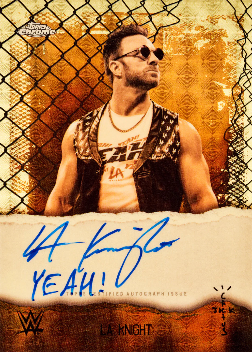 Topps Chrome WWE x Cactus Jack 2025 Hobby Box