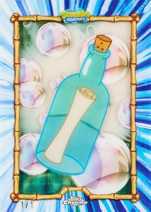 Topps Sponge Bob Square Pants Chrome Hobby Box 2025