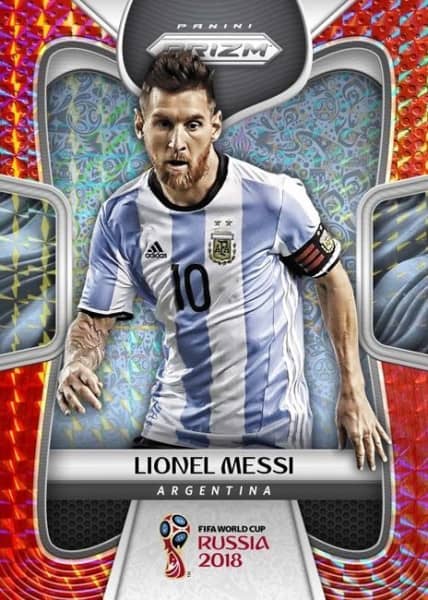 Panini Prizm FIFA World Cup Soccer Hobby Box 2018