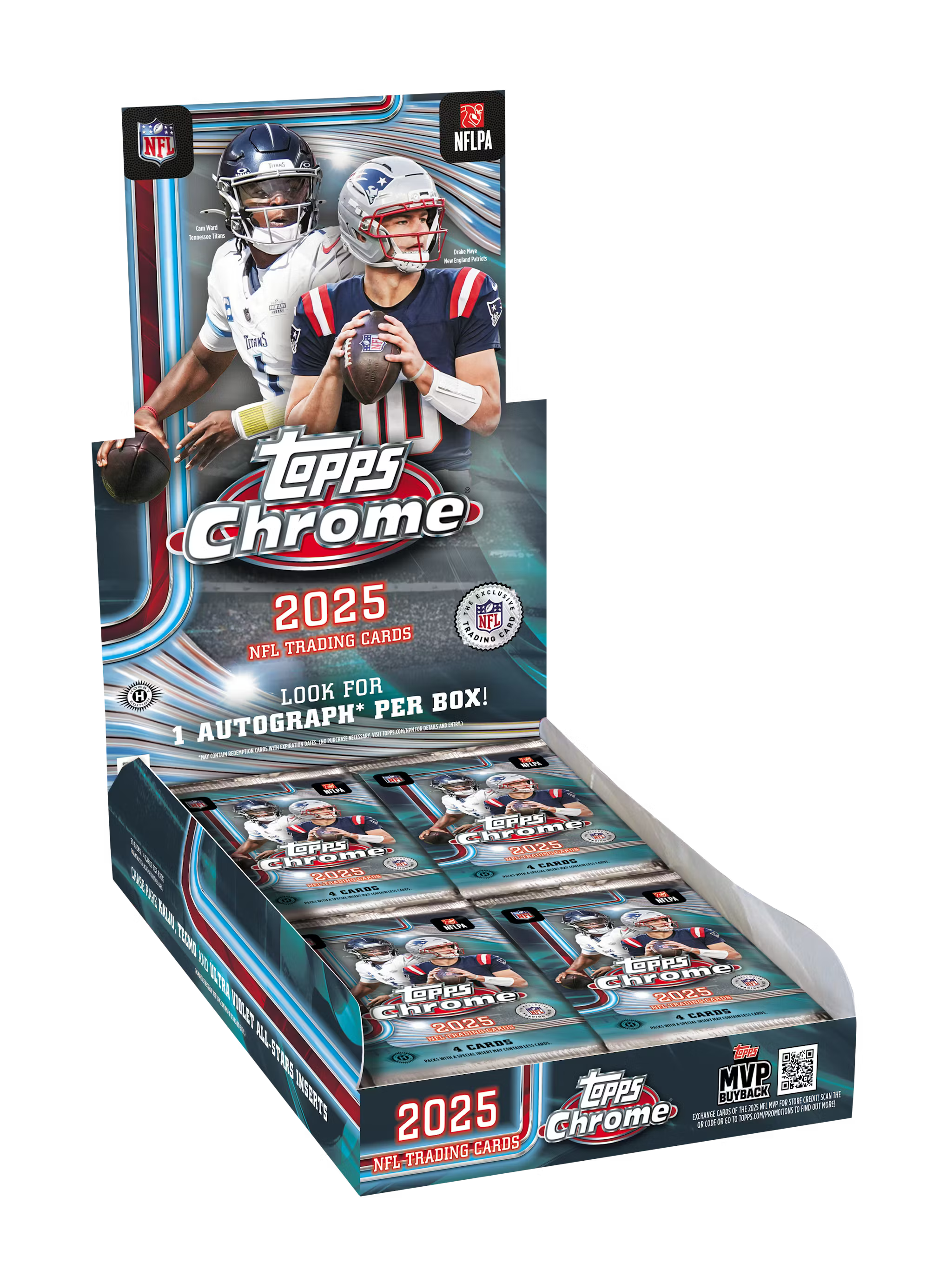 Topps Chrome® Football 2025 Hobby Box